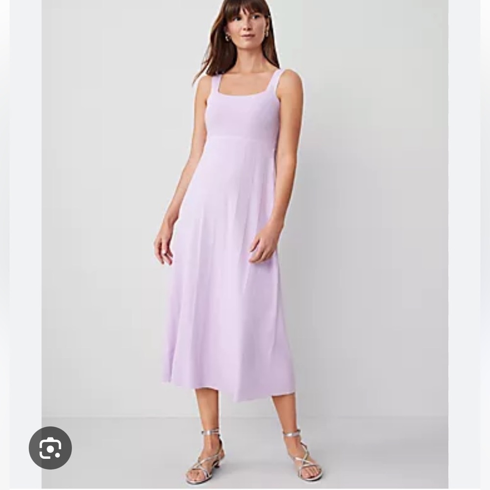NWT Ann Taylor Ribbed Midi Sweater Dress